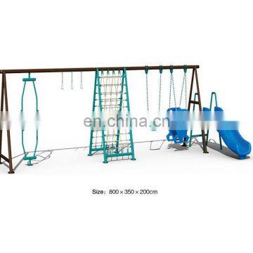 Plastic Material plastic slide and swing