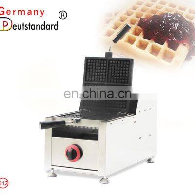 Bakery Equipment LPG Waffle Machine 4pcs Gas Waffle Maker Square Shape Belgian Waffle