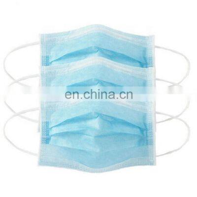 Factory 3-ply disposable Medical face mask with CE