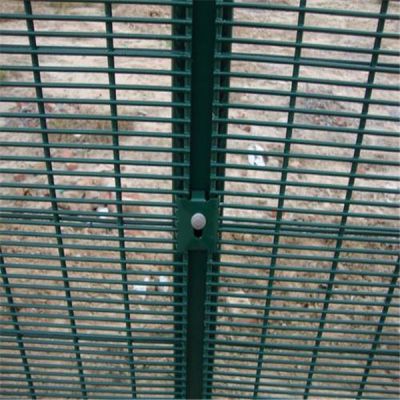 Double Slatted Fence Panels  Plastic Fence Panels Anti Climb Mesh Fence 