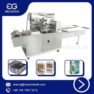 Cigarette Cellophane Wrapping Machine, Plastic Wrap Around Cigarette Pack