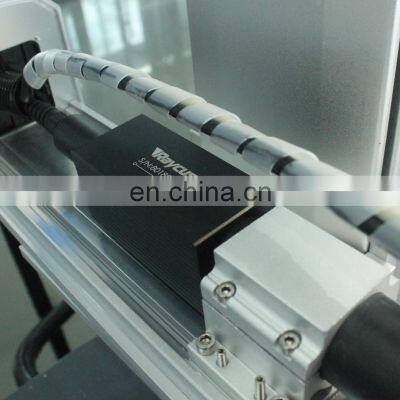 Industrial Professional Flying Fiber Co2 UV Laser Marking Machine for Metal and Plastic photo-4