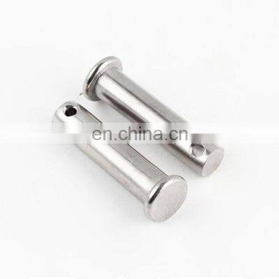Din1444 Stainless Steel Zinc Round Head Clevis Pins With Hole for R Cotter Pin photo-3