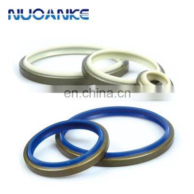 High Temperature Hydraulic Metal PU / NBR Seal Ring DKB DKBI Dust Wiper Seal With High Quality