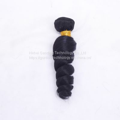 loose wave human hair bundles human hair extensions 130% 150% density