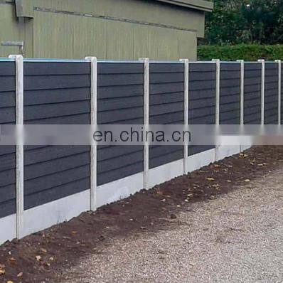 Waterproof WPC Fence Anti UV Wood Plastic Composite Fencing Garden Use Garden Fence in Good Price