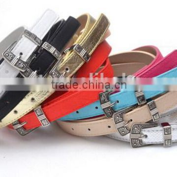 Fashion woman PU garment belt