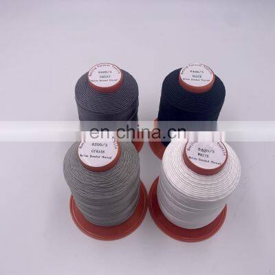 China Factory Wholesales Stocklots 100% Nylon 6 Nylon 66 Bonded Nylon Tex210 photo-2