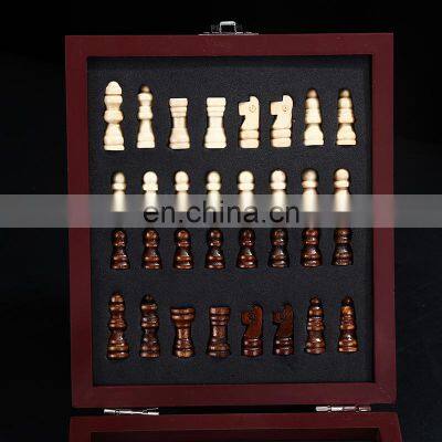 Multi Functional Entertainment Wooden Box Wine Bottle Opener Set With Chess Wine Set Can Be Customized photo-3