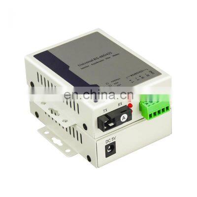 Optic Transmission Equipment OEM 1 Channel  RS485 Data Optic Media Converter