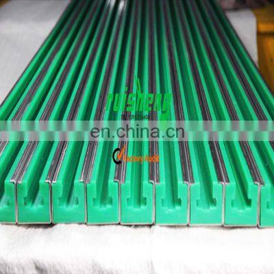 Green Plastic Anti-abrasion Sliding Uhmwpe Circular Saw Guide Rail photo-3