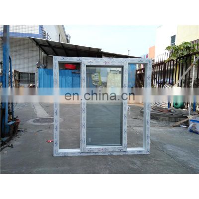 Foshan factory double glazed upvc materials sliding windows for canada building construction