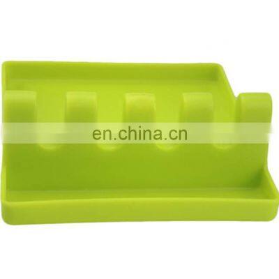 Durable Hot Selling Utensil Spatula Holder Silicone Spoon Rest