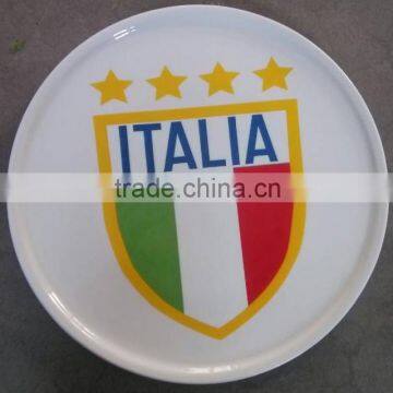 porcelain pizza plate for italy ceramic charge plate