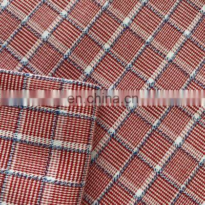 Acrylic fabric yarn-dyed plaid with multiple color options with Business shirts and pajamas