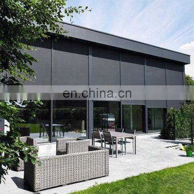 Good Price Terrace Electric Roller Blinds For Windows Waterproof Transparent Roller Blinds photo-2