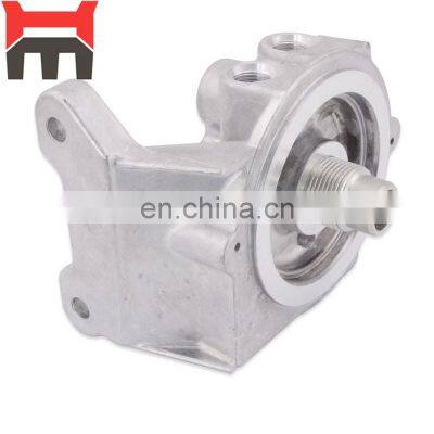 Diesel engine fuel filter head connector 382-0664 for E320D E321D excavator parts