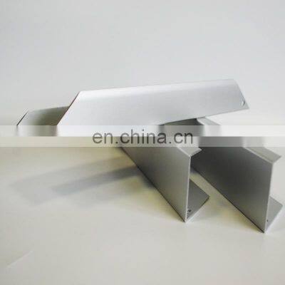 Powder Coated Aluminum Profile for Cleanroom/Pharmaceutical room use aluminium corner and clean room door