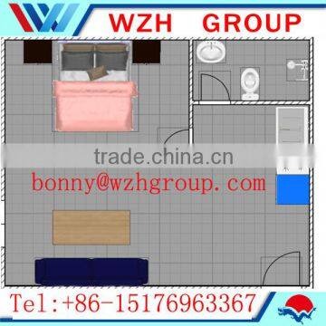1 Bedroom Mobile Homes / Container Cabin / Mobile Panel House