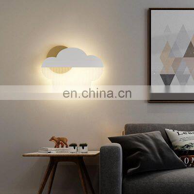 New Wall Lamp Living Room Background Wall Lamps Aisle Corridor Lamps Creative Designer Minimalist Clock Light