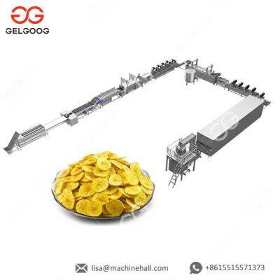 Low Energy Consumption Banana Processing Plant Cost Machine For Banana Chips