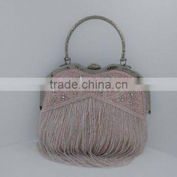 High quality Beaded with Metal Frame Luxury Evening Party Clutch Bag With Chain Wedding Evening Party Clutch Bag Purse