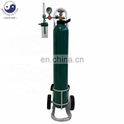 FACTORY PRICE ISO 9809 SEAMLESS STEEL CYLINDER 10L MEDICAL OXYGEN