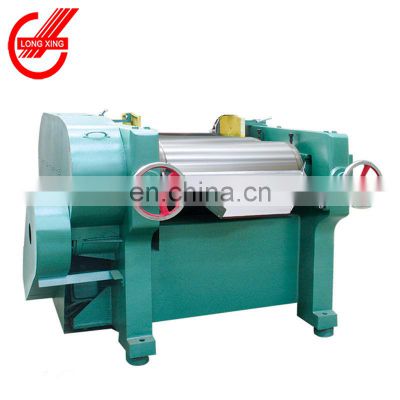 High speed high viscosity pigment or ink three roller mill