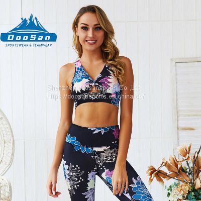 100%Polyester Training Wear Quickly Dry Sublimation Printing Playground Tank Top Vest Yoga Uniform