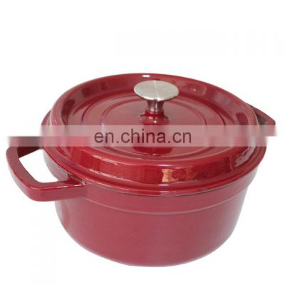 Cast Iron Insulated Ensemble Cuisine Food Warmer Plate Dish Pot Casserole Set With Lid