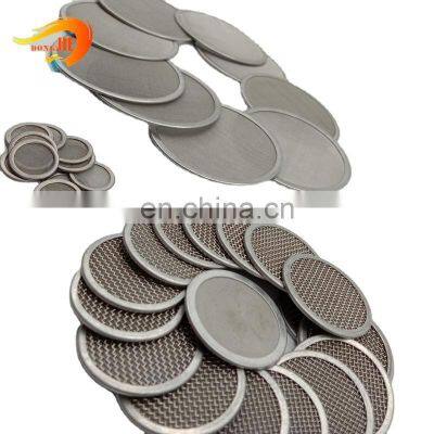 304 316 316L Stainless Steel Wire Mesh Filter Disc photo-3