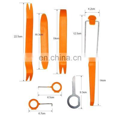 12pcs Car Radio Door Clip Panel Trim Dash Audio Removal Open Installer Pry Tool for Auto Vehicle for Car Audio Removal Pry photo-2