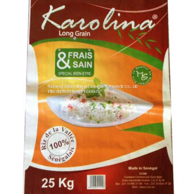 Philippine 25kg 50kg 100kg 50kg Potato Rice pp Coated Plastic Woven Sack photo-3