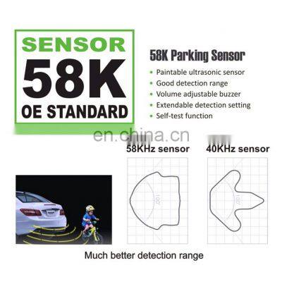 Led Display Rear Parking Assist Sensor Reverse Backup Radar System Car Reversing Aid photo-4