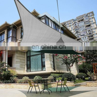 Grey Rectangle Sun Shade Sails Anti-UV Shade Awnings Canopy for Outdoor Patio Garden in Size 2x3m