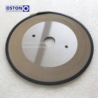 Tungsten Carbide Toilet Paper Cutting Blade, Tungsten Carbide Cirucular Knives for Tissue Paper Cutting Machine