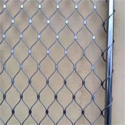 Stainless steel rope net, wire rope net, stainless steel buckle rope net, bird garden sky net