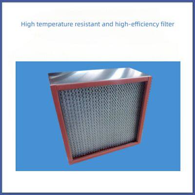 High temperature resistant and high-efficiency air filter