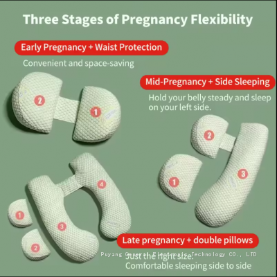 Pregnancy Pillow, Pregnancy Body Pillow for Sleeping，Luxury Maternity Pillow Support for Pregnant Women, Pregnancy Must Haves, Side Sleeper Pillows photo-4