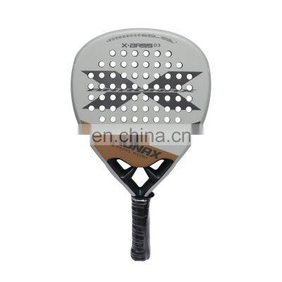 Hot Sale RTS Vairo Model 8.1 Middle Balance Soft EVA Padel Racket For Adult Training