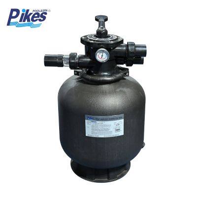 Factory Supply Fiberglass 1.5'' Plastic Sand Filter with Multiport Valve Top/Side Mounted for Small Swimming Pools