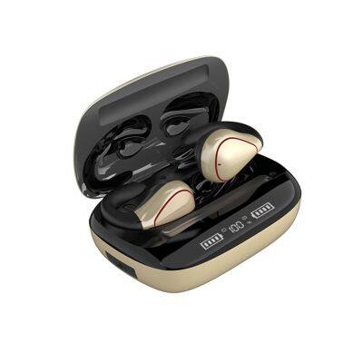 T20 Wireless Earbud Bluetooth-compatible 5.0 In-ear Earbuds Bone Conduction Digital Display Waterproof Gaming Headset