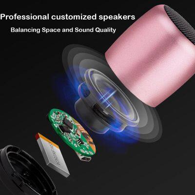 Subwoofer Wireless Mini Professional Speakers TWS Outdoor Portable Blotooth Mini Speaker Small Steel Cannon Music Sound Box photo-2