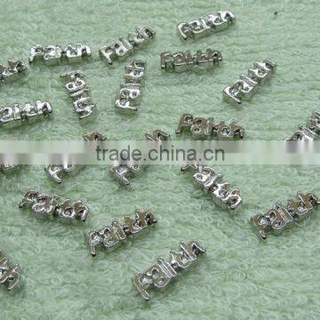 Floating Lockets Charms Loose Beads Alloy DIY i Love You Beadings photo-3