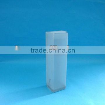 Frosted PP tube packaging box, Plastic semi-transparent box