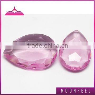 china light purple glass gemstone