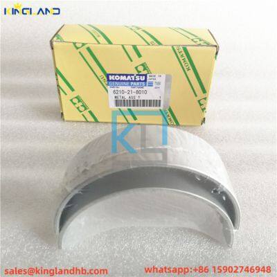engine parts 6D140 Main Bearing Std. 6210-21-8010 fit for Komatsu