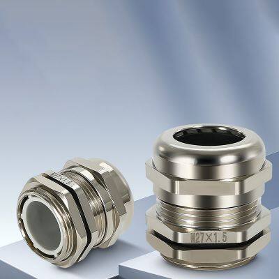 Flexible Conduit Adapter Brass Cable Gland M37*1.5 cable gland