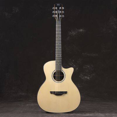 Otis Folk Acoustic Guitar Manufacturer 41inch Plywood Spruce Top Wood Guitar OEM Factory Guitars Supplier photo-2