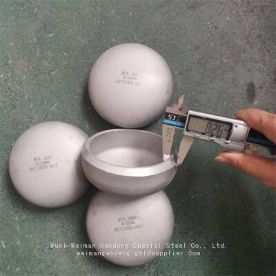 Precision Nickel Alloy Cap for Oil and Gas Industry, Size Range 1/2